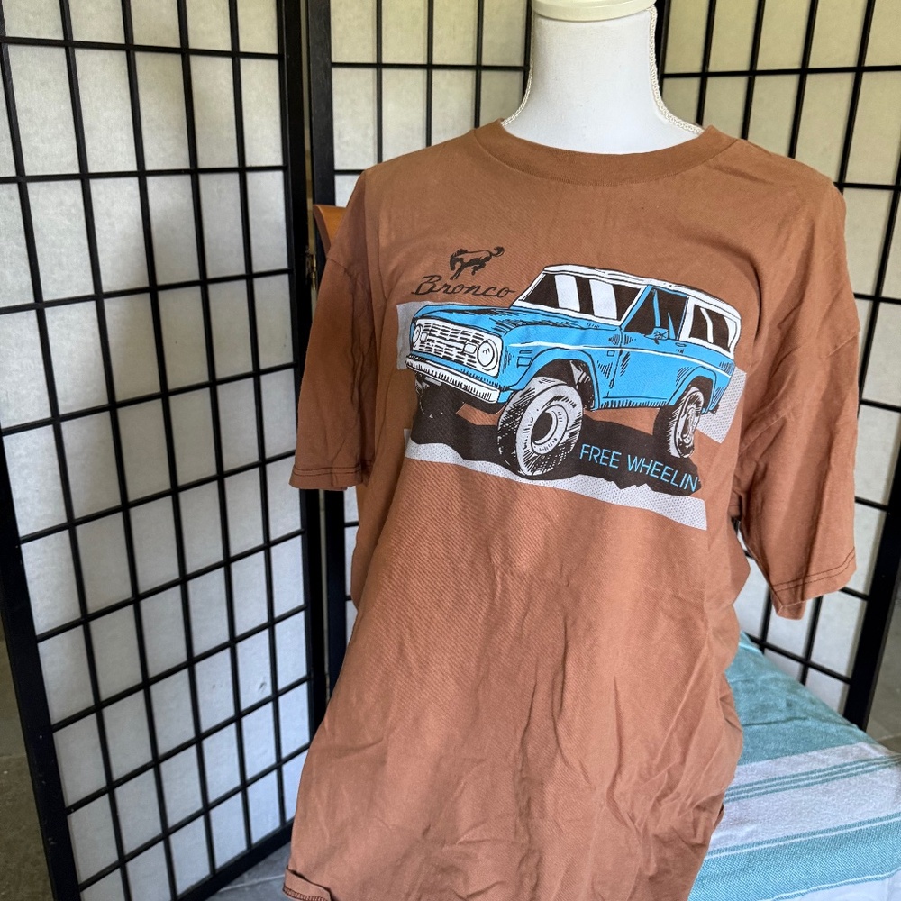 Bronco Men's T-Shirt XL Teeluv